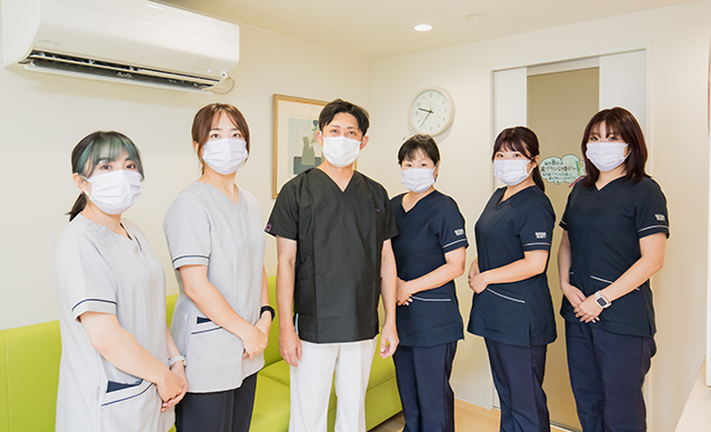 むし歯治療・歯周病治療、ケアにも対応